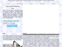 Tablet Screenshot of pensiunealfrid.ro